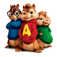 Alvin and the chipmunks coloring pages