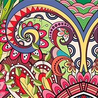 Detailed coloring pages