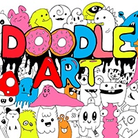 Doodle coloring pages