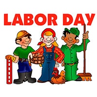 Labor day coloring pages