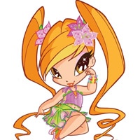 Winx Pixie coloring pages