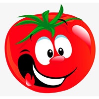 Tomatoes coloring pages