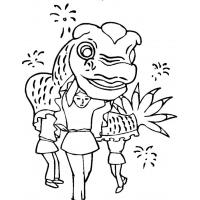 New Year's coloring pages