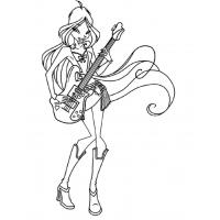 Winx for girls coloring pages