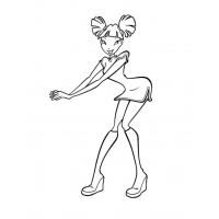 Winx Musa coloring pages
