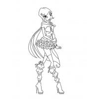 Winx Season 5 coloring pages