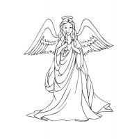 Angels coloring pages