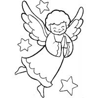 Angels coloring pages