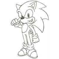 Sonic X Coloring Pages