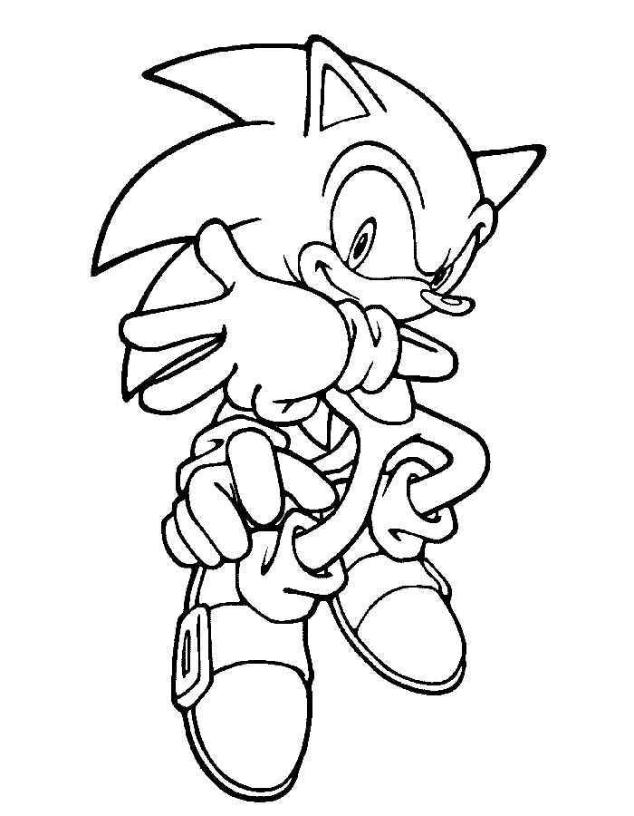 Free Sonic Coloring Pages to Print