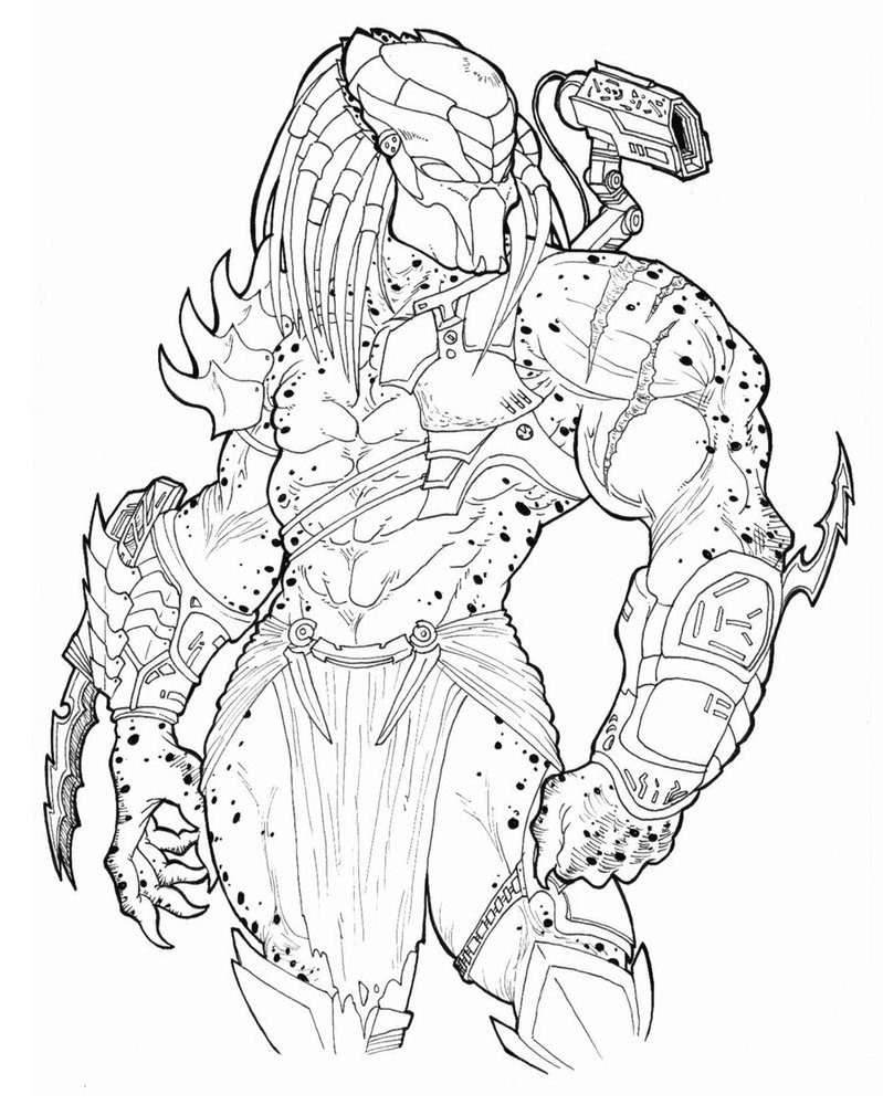 Coloring Pages Of Predator