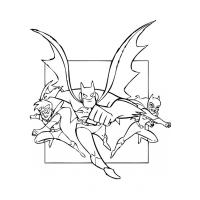 Batman and robin coloring pages