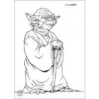 Star wars yoda coloring pages