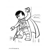 Lego Superman coloring pages