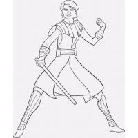 Luke Skywalker coloring pages