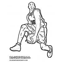Lebron James coloring pages