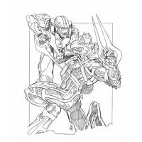 Halo coloring pages