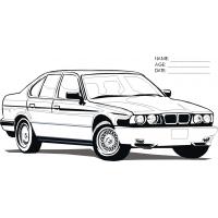 Bmw coloring pages