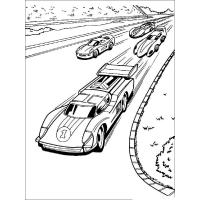 Hot wheel coloring pages