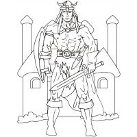 Viking coloring pages