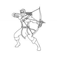 Hawkeye coloring pages