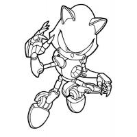 Sonic the hedgehog coloring pages