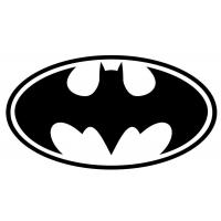 Batman logo coloring pages