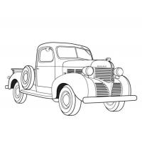 Ford trucks coloring pages