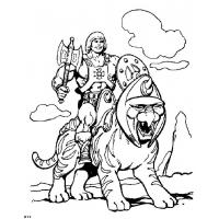 He man coloring pages