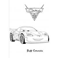 Corvette coloring pages