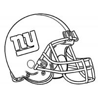 Football helmet coloring pages