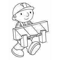 Bob the builder coloring pages