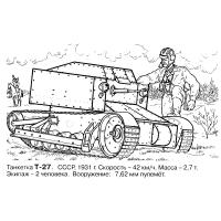 Army tanks coloring pages
