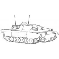 Army tanks coloring pages