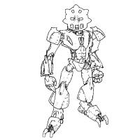 Lego Bionicle coloring pages