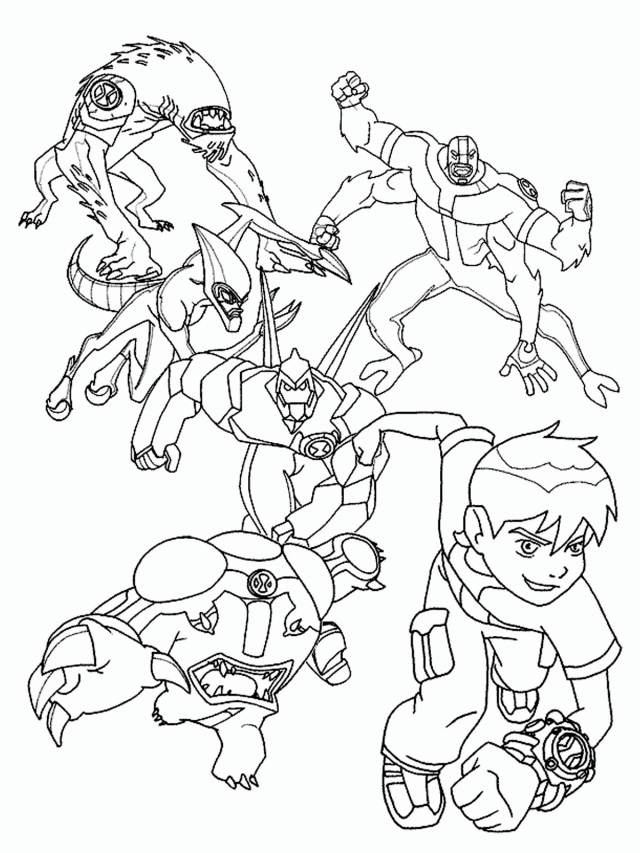ben-10-ultimate-alien-coloring-pages
