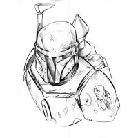 Boba Fett Coloring Pages