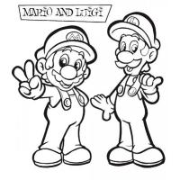 Super Mario Bros coloring pages