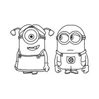 Minion coloring pages