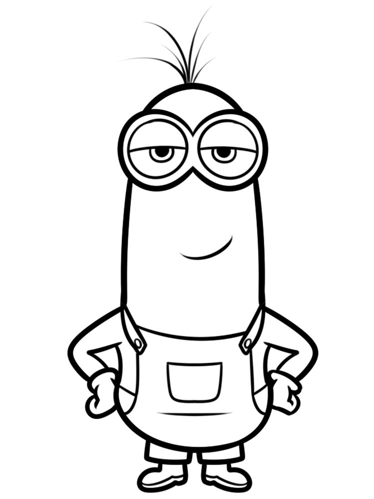 Download Minion coloring pages
