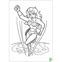 Wonder woman coloring pages