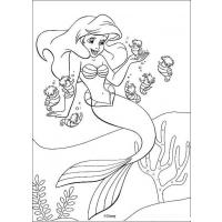 Ariel the Little Mermaid coloring pages