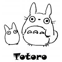 Totoro coloring pages