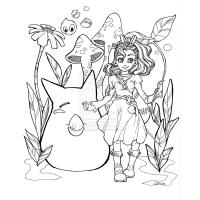 Totoro coloring pages