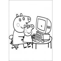 Peppa Pig coloring pages