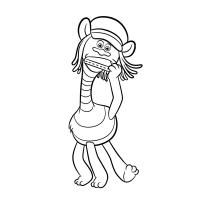 Trolls Coloring pages