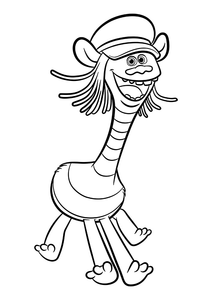 Trolls Coloring pages