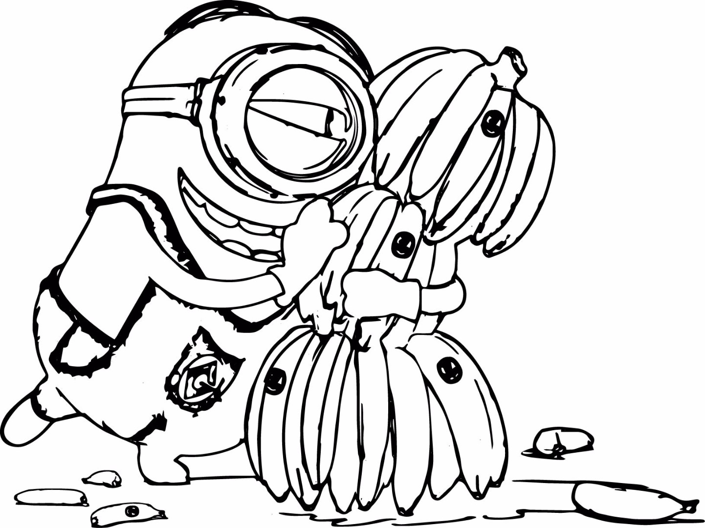 Download 233+ Super Mario Minions Coloring Pages PNG PDF File