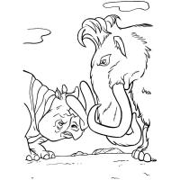 Ice age coloring pages