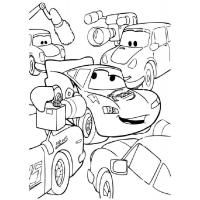 Lightning mcqueen coloring pages